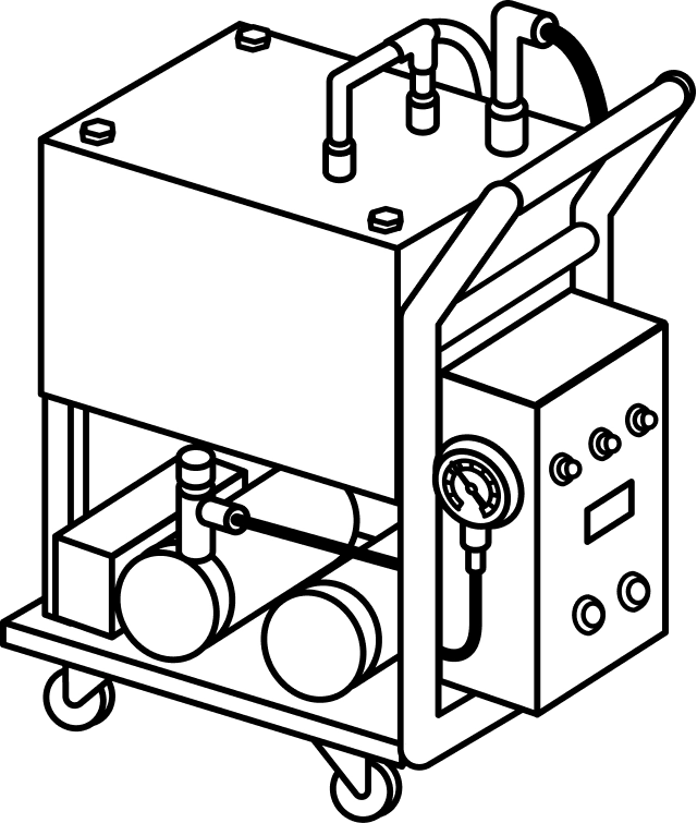 油水分離機のイラスト